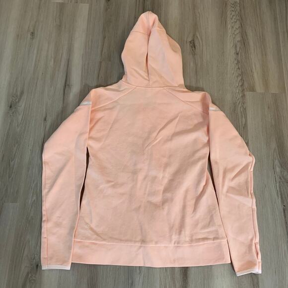 Champion Full Zip Sweatshirt Jacket Hooded XS Women's Blush Activewear Training - Picture 2 of 8